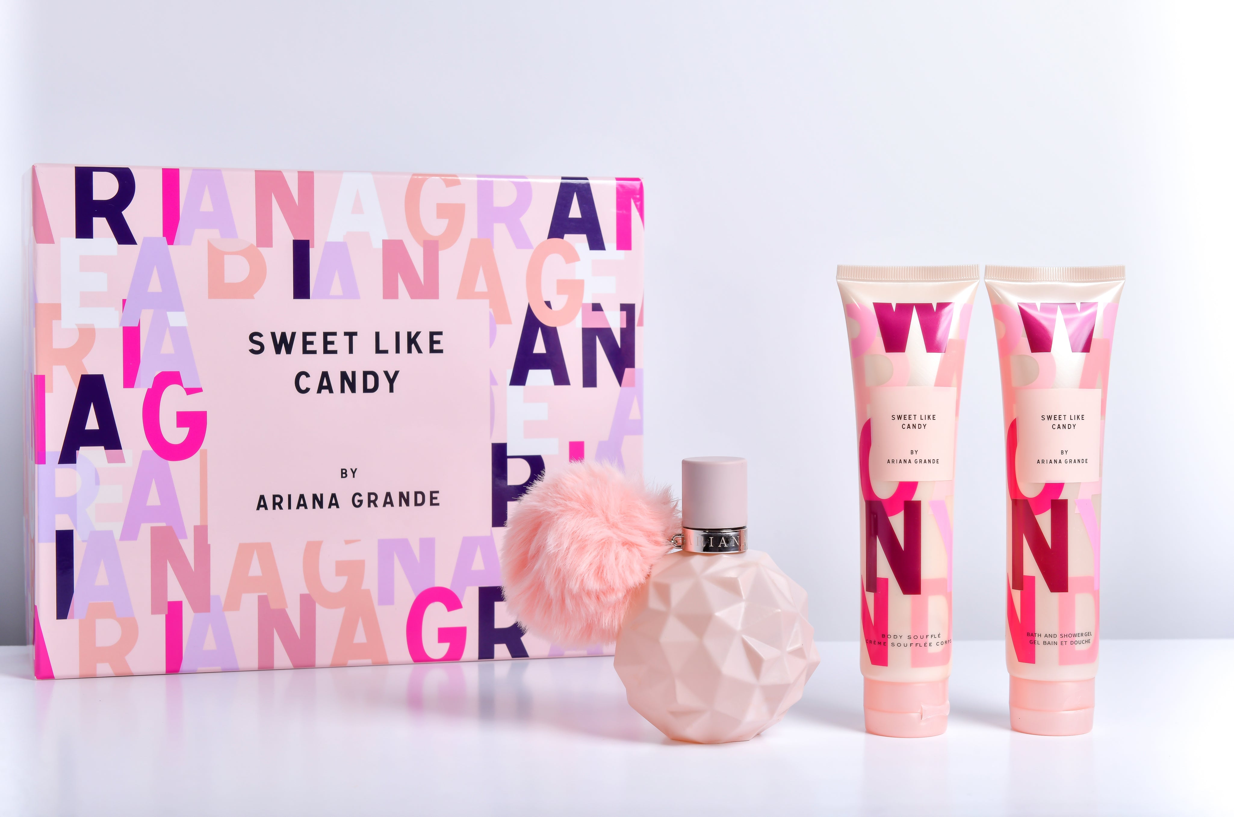 Set Perfume y Cremas - Ariana Grande Sweet Like Candy