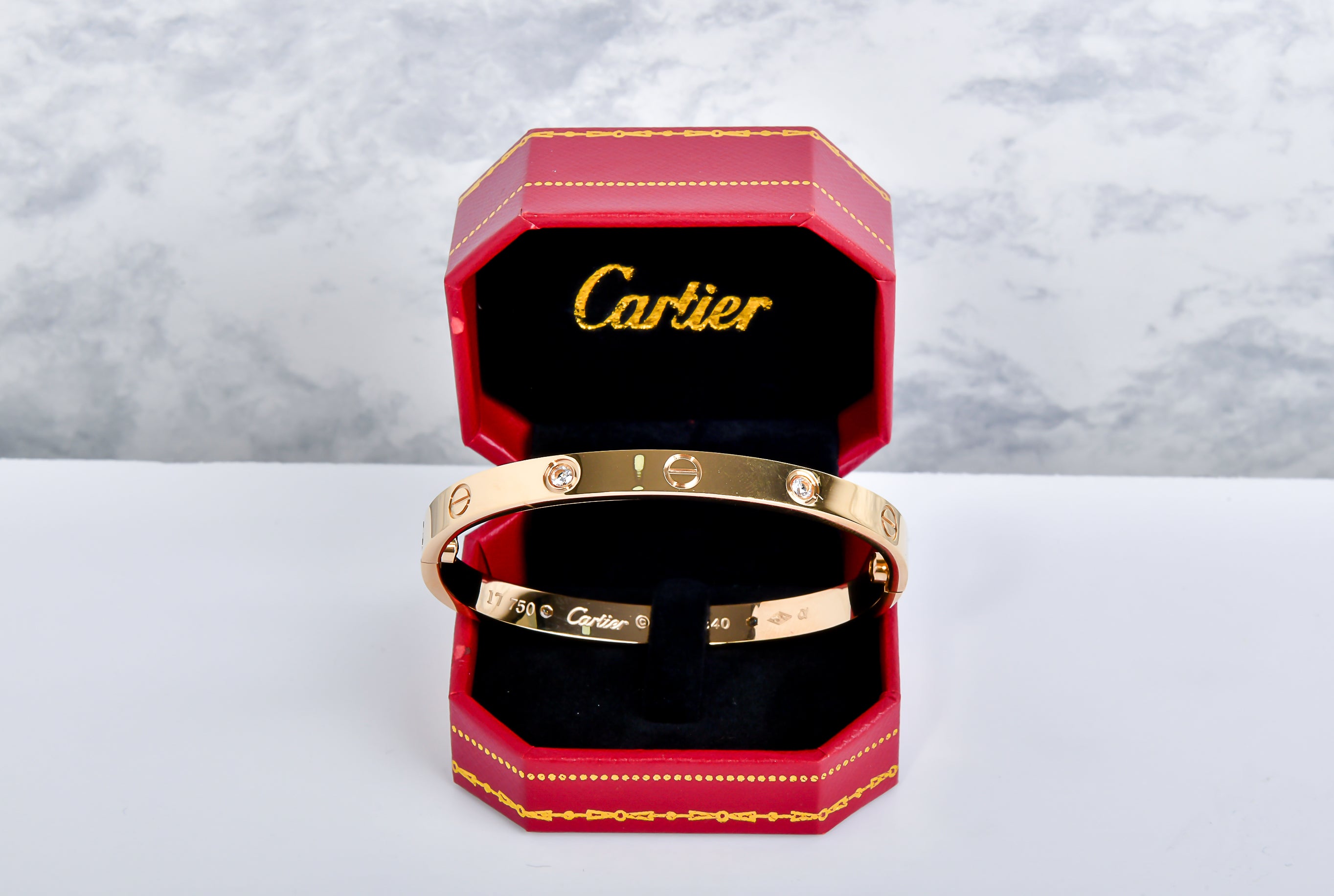 Brazalete Cartier con diamante