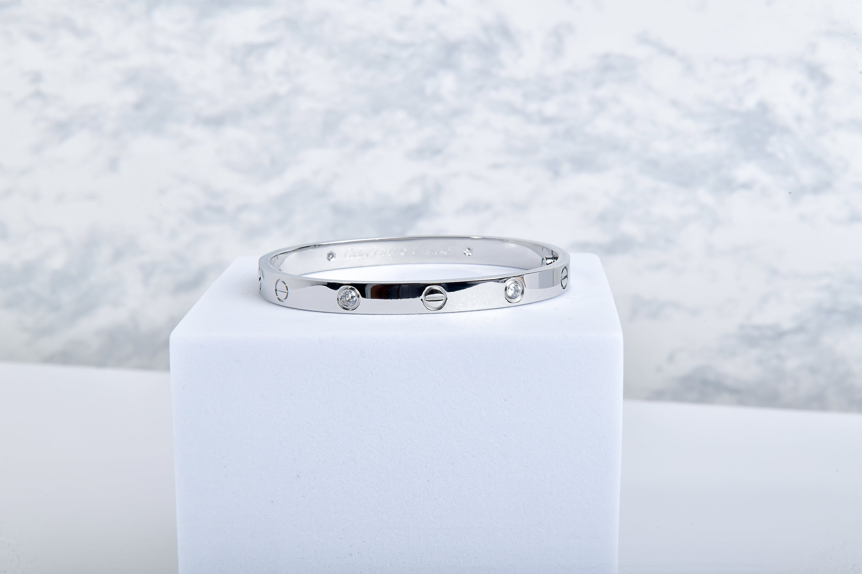 Brazalete Cartier con diamante