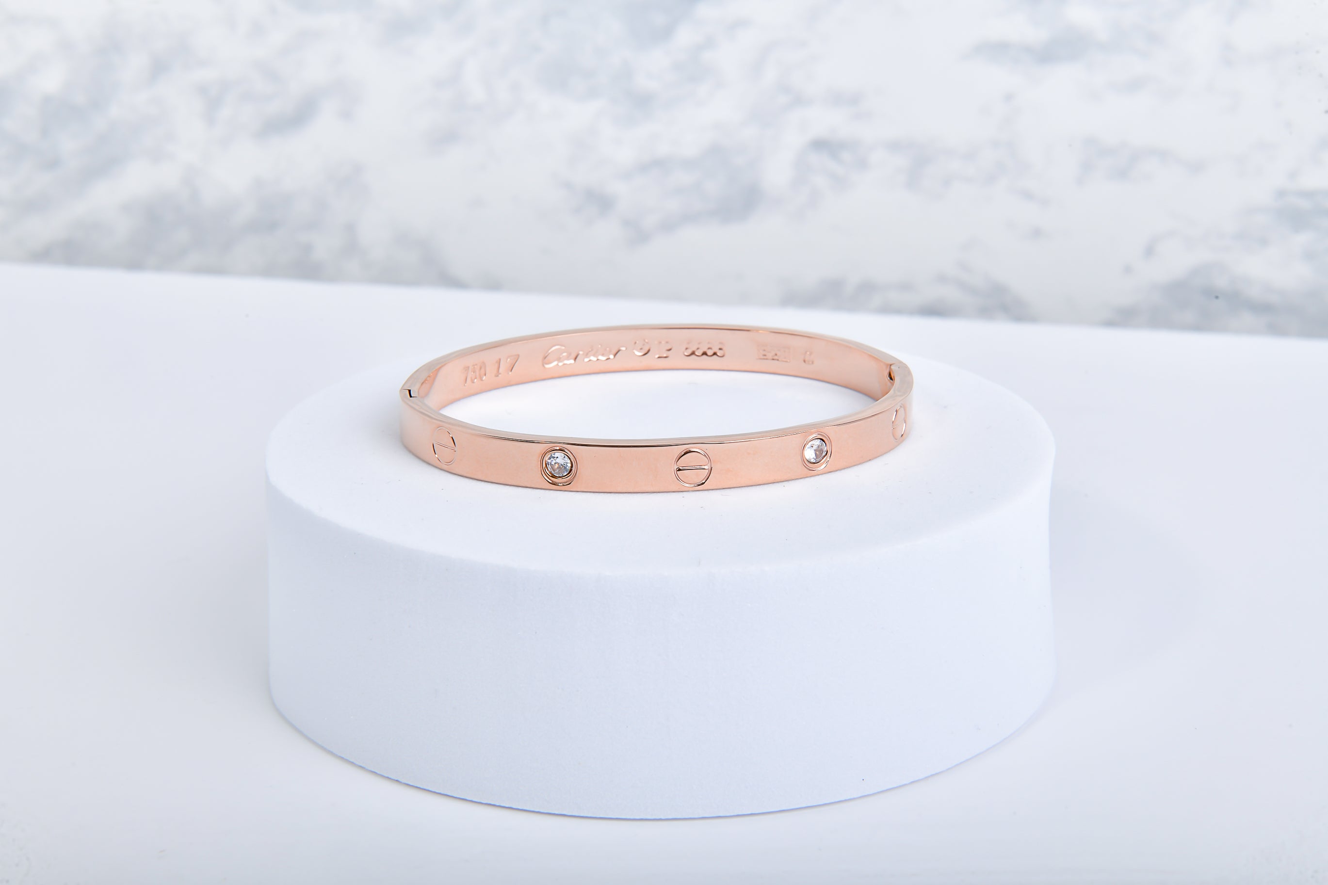 Brazalete Cartier con diamante